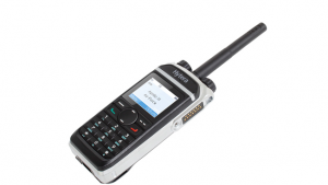 Hytera PD685G, en av de nyeste digitale sikringsradio-modellene.